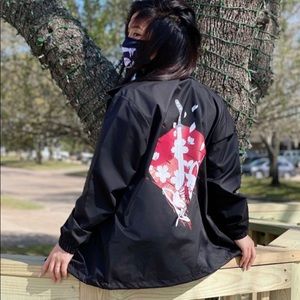 SENPAI SQUAD X SHINDEIRU COLLAB KITSUNE WINDBREAKER small